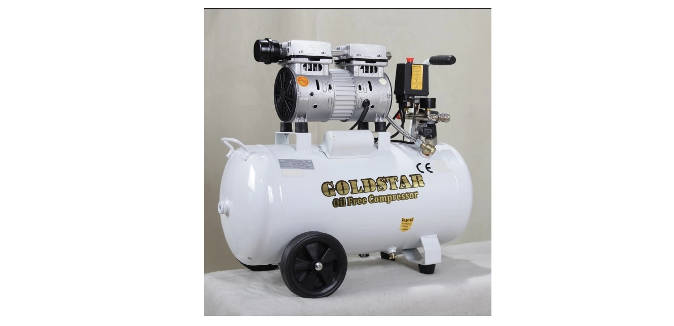 کمپرسور هوا اویل فری سایلنت 50 لیتری / Oil Free Air Compressor 50L