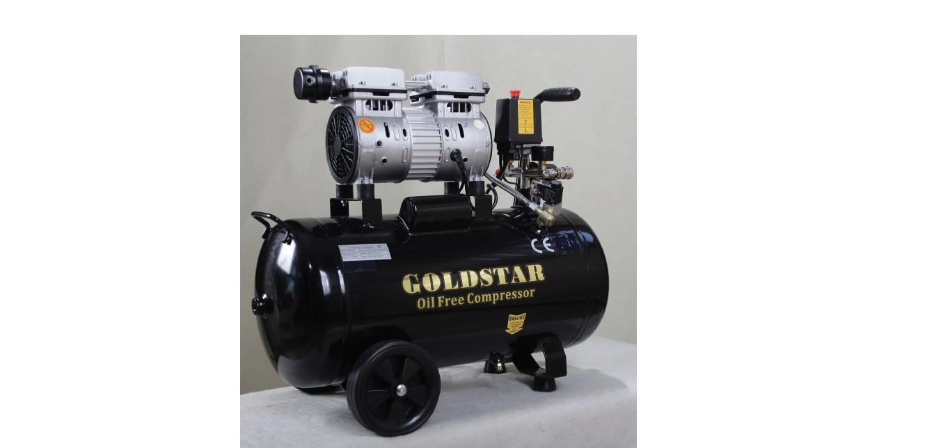 کمپرسور هوا اویل فری سایلنت 50 لیتری / Oil Free Air Compressor 50L