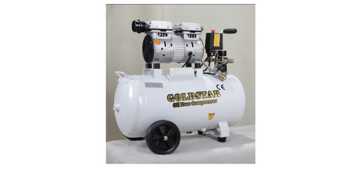کمپرسور هوا اویل فری سایلنت 50 لیتری با رطوبت گیر / Oil Free Air Compressor 50L